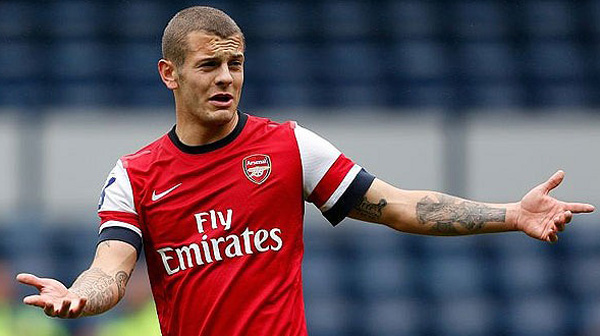 Acungkan Jari Tengah, Wilshere Dihukum FA