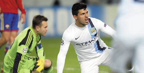 Aguero Bawa City Tundukkan CSKA Moscow