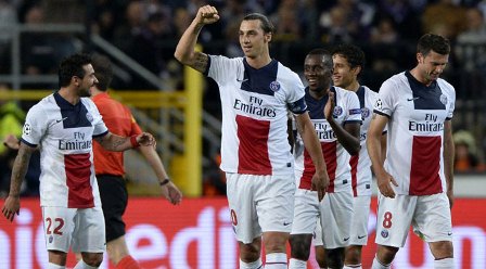 PSG Diimbangi Rennes 1-1