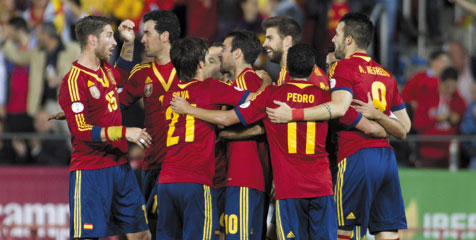 Spanyol Gilas Macedonia 5-1