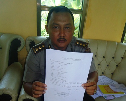 Mantan Kapolres Lapor Balik