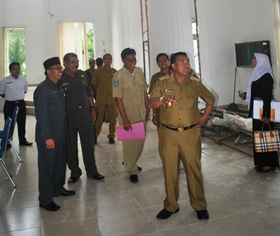 Kantor Bupati dan SPPN Ditembok