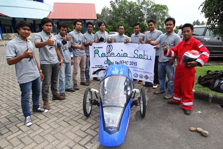 Mahasiswa Unib Ciptakan Mobil Prototype