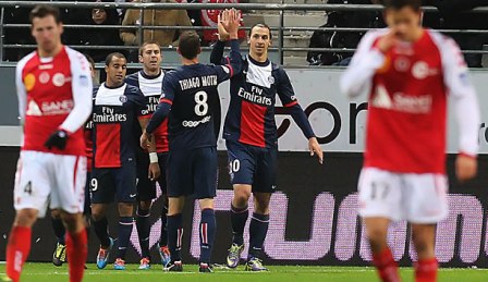 PSG Bungkam Reims, 3-0