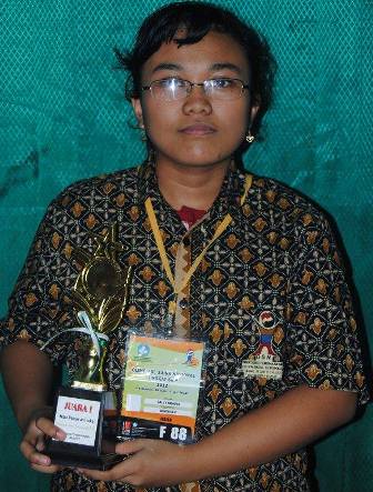 Siswa SMPN 1 Lebong Juara 1 OSN Fisika Provinsi