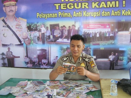 Polres BS Sita 145 CD Bajakan