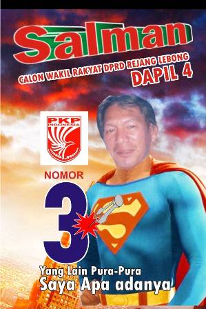 ”Superman” Galang Tanda Tangan