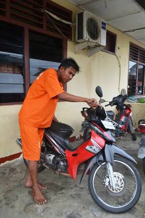 Embat 3 Motor, Warga Lintang Diringkus