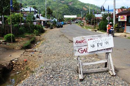 Ada Papan Proyek “Coa Nyudo”