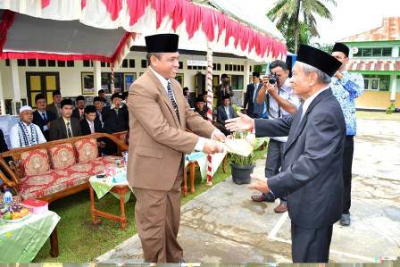 Hibahkan Lokasi Pembangunan MTs