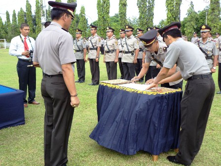 Perwira Polres Dimutasi