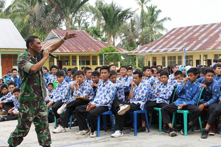 Dandim Prihatin Kenalan Remaja di BS Meningkat