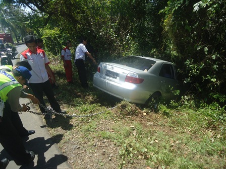 Tes Drive, Teknisi AA Masuk Jurang