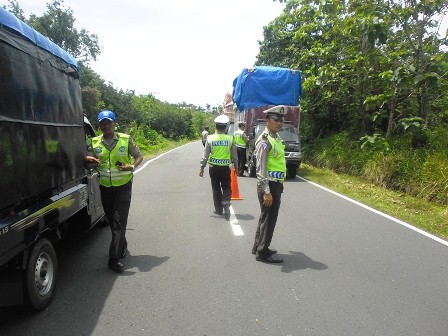 Polres Aktif Gelar Razia