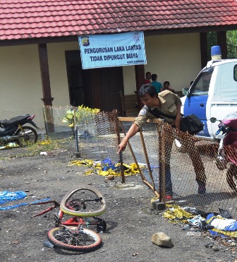 Naik Sepeda, Anak SMP Tewas