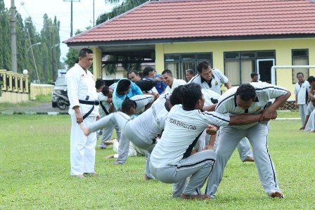 Ujian Bela Diri untuk Naik Pangkat