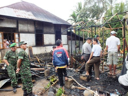 Rumah Warga Taba Sating Ludes