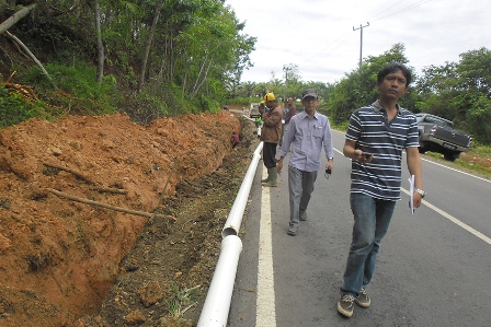 Tidak Berizin, Proyek PDAM Distop