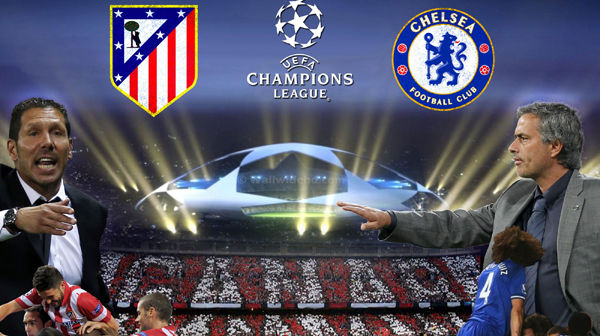 Atletico Madrid Vs Chelsea, Adu Counter Attack