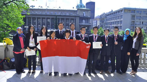 Utusan Indonesia Borong 6 Medali pada Lomba Ilmiah Internasional