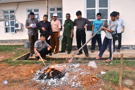 580 Surat Suara Dibakar