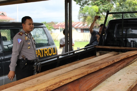 Bawa Kayu, Oknum Polhut Dibekuk