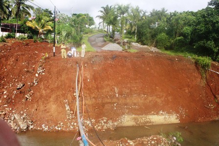 Proyek Jembatan Bely Rampung September