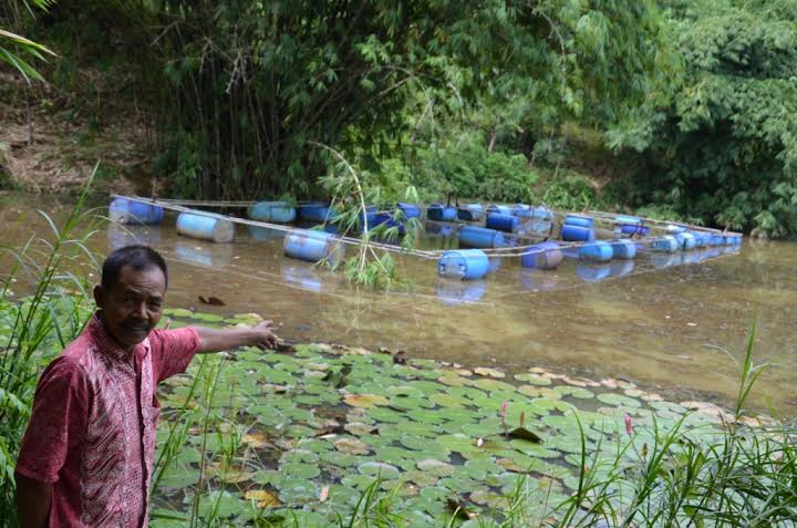 Keramba Ikan Terbengkalai