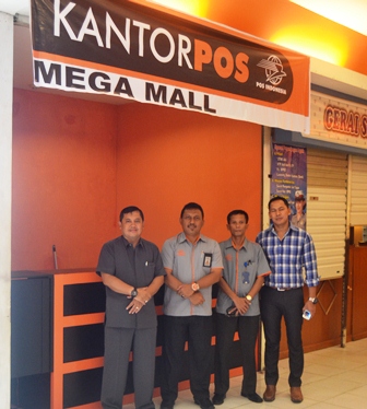 Kantor Pos Buka Gerai di Mega Mall