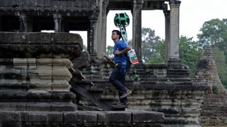 Google Perkenalkan Street View Angkor Wat