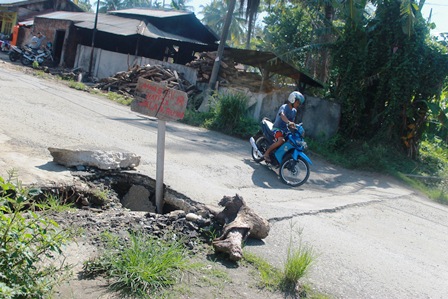 Gorong-Gorong Rusak Picu Lakalantas