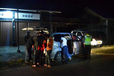 Cegah Teroris Masuk BS, Polres Razia