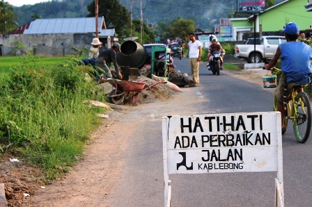 PU Perbaiki Sungai Gerong