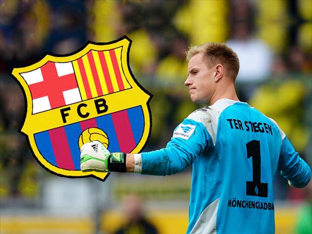 Stegen Gantikan Valdes di Barcelona