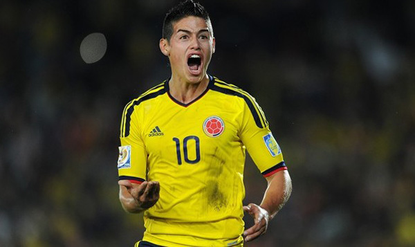Striker Kolombia Dinobatkan Jadi Pencetak Gol Terbaik 2014