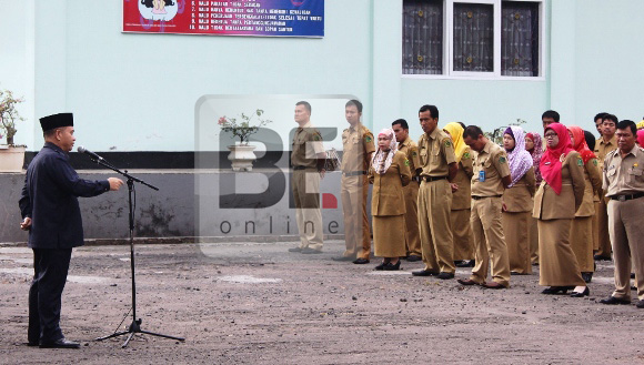 Bupati Pimpin Apel, 40 PNS Tidak Masuk