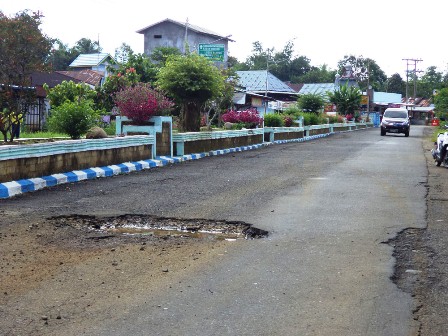 Jalan Sutan Syahrir Ditutup