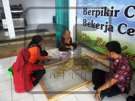 Kulit Pisang Jadi Keripik