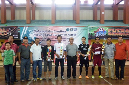 Turnamen Futsal BE & UMB Sukses