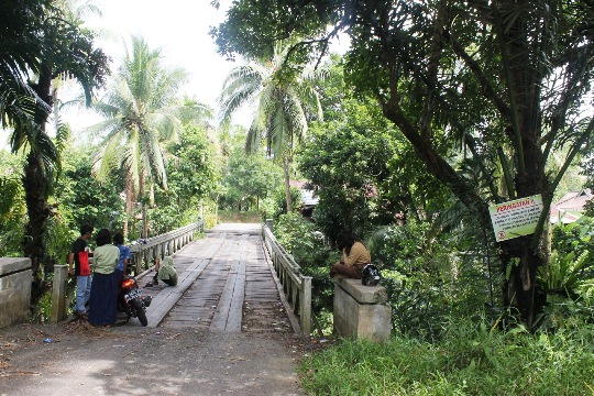 Warta Desa Amen Butuh Jembatan Beton