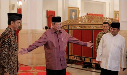 Prabawo-Jokowi Duduk Satu Meja