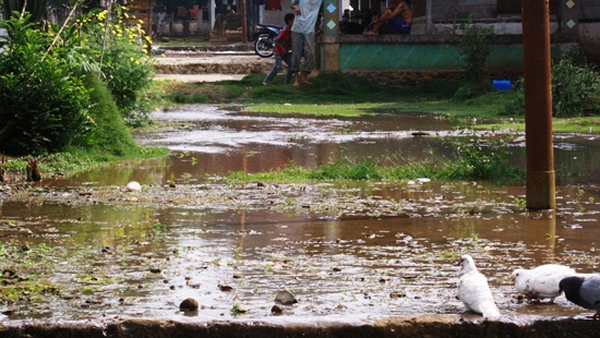 Pipa PDAM Pecah, 3 Rumah Tergenang