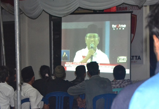 Nobar Prabowo Berhadiah