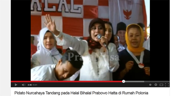 Video Prabowo Titisan Allah Bikin Heboh