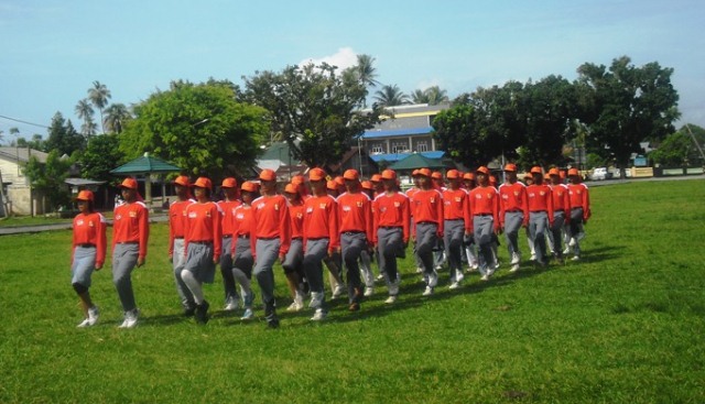 Paskibra Jalani Latihan