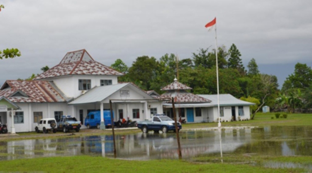 Lapangan Terminal Nakau Jadi ‘Kolam’