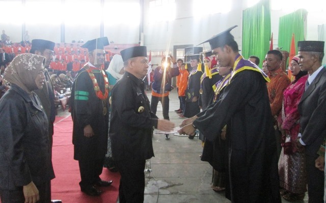 Wisuda Lulusan Politeknik Rafflesia Curup Bisa Langsung Daftar CPNS