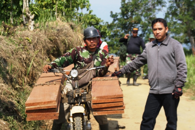 Kodim RL Temukan Kayu di HL