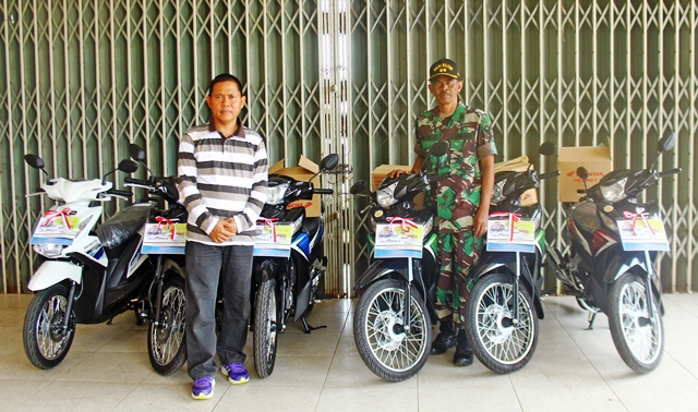 Fun Bike TNI Berhadiah 6 Motor
