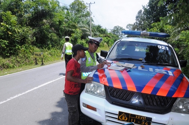 Lagi, 58 Pelanggar Ditilang